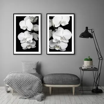 Orchid Bliss Posters and Prints Nordic Flower Painting Black White Canvas Art Wall Pictures For Living Room Scandinavian Decor
Orchid Bliss Posters and Prints Nordic Flower Painting Black White Canvas Art Wall Pictures For Living Room Scandinavian Decor