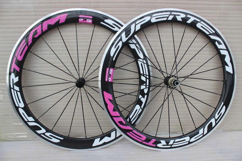 Hot sale ! 700C carbon Wheels alloy Carbon fiber Wheelset 60mm white pink Carbono road bike wheels Aluminum carbon surface
Hot sale ! 700C carbon Wheels alloy Carbon fiber Wheelset 60mm white pink Carbono road bike wheels Aluminum carbon surface