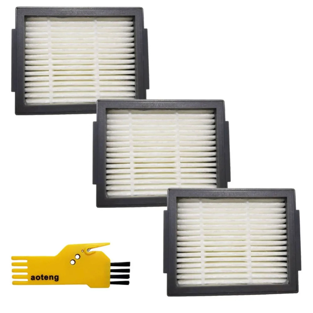 3-pack replacement parts Hepa Filter for iRobot Roomba i7 i7+ / i7 Plus E5 E6 E7 I Series vacuum cleaner spare parts
3-pack replacement parts Hepa Filter for iRobot Roomba i7 i7+ / i7 Plus E5 E6 E7 I Series vacuum cleaner spare parts