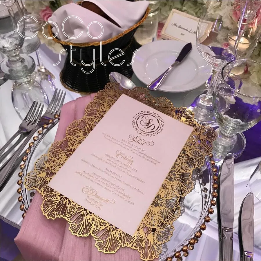 Cocostyles custom super luxury laser cut invitation card with gold foiling printing for vintage royal wedding invitations
Cocostyles custom super luxury laser cut invitation card with gold foiling printing for vintage royal wedding invitations