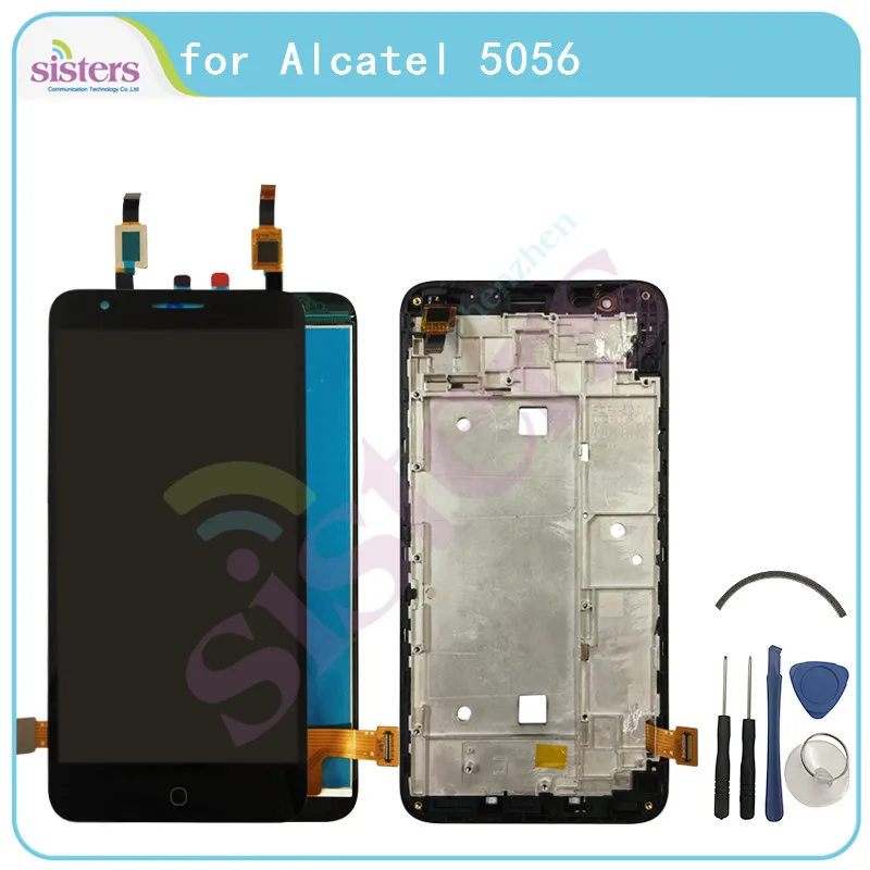 LCD Screen For Alcatel Pop 4 Plus 5056D 5056 5056A LCD Display Touch Screen Digitizer With Frame for Alcatel 5056 LCD Assembly
LCD Screen For Alcatel Pop 4 Plus 5056D 5056 5056A LCD Display Touch Screen Digitizer With Frame for Alcatel 5056 LCD Assembly