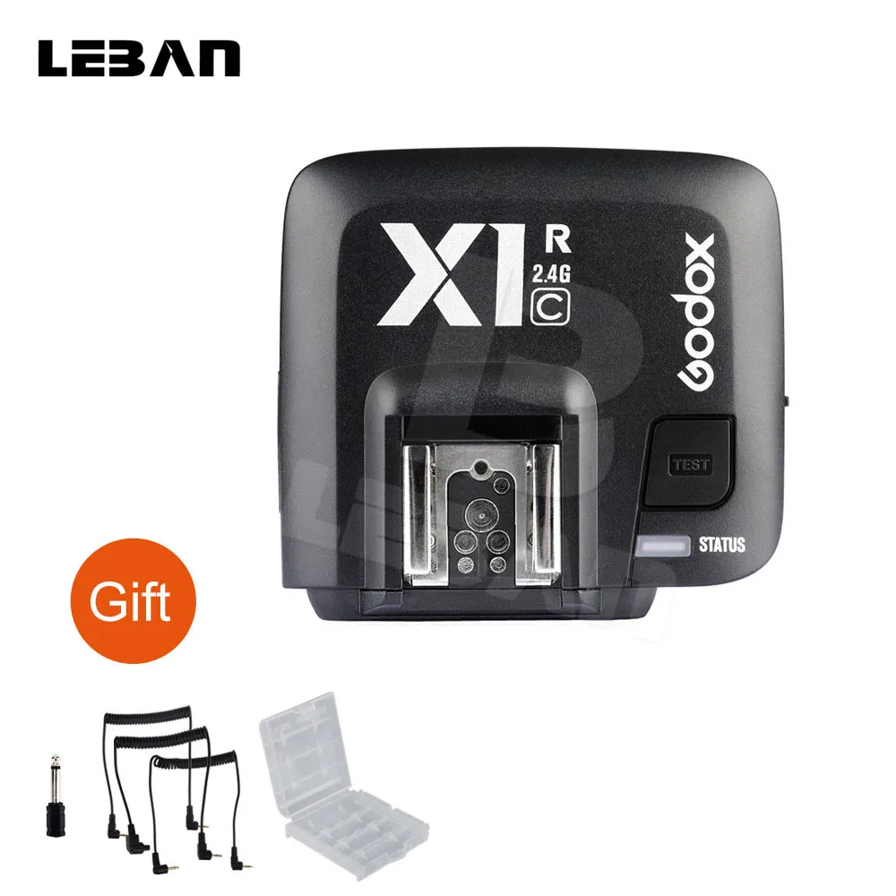 Godox X1R-C 2.4G TTL wireless remote control trigger X1-C camera flash trigger for Canon Camera 1000D 700D 650D (Receiver Only)
Godox X1R-C 2.4G TTL wireless remote control trigger X1-C camera flash trigger for Canon Camera 1000D 700D 650D (Receiver Only)