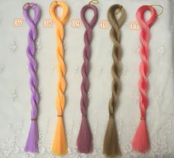 1pcs 80cm 55colors transplant hairpiece Tresses moppet Doll Wig Hair Wig For BJD SD Fit for 1/6 1/3 1/4 Doll Accessories
1pcs 80cm 55colors transplant hairpiece Tresses moppet Doll Wig Hair Wig For BJD SD Fit for 1/6 1/3 1/4 Doll Accessories