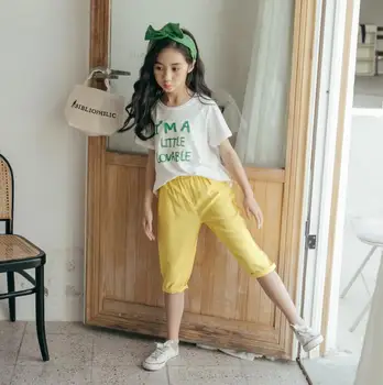 2019 new wholesale girls 2 pcs set t-shirt+pants fashion summer girls sports suit 4-9t B534
2019 new wholesale girls 2 pcs set t-shirt+pants fashion summer girls sports suit 4-9t B534