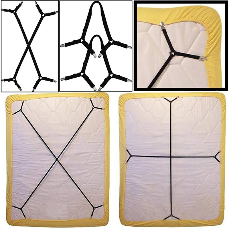 2pcs Bed Fitted Fasteners Clips Suspenders Straps Sheet Crisscross Adjustable Suspenders Gripper Holder Fastener Clips Kit
2pcs Bed Fitted Fasteners Clips Suspenders Straps Sheet Crisscross Adjustable Suspenders Gripper Holder Fastener Clips Kit