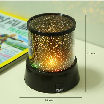 Round LED Stage Light Battery Powered Starlight Projection Lamp Star Sky Romance Colorful Light for Bedside Bedroom
Round LED Stage Light Battery Powered Starlight Projection Lamp Star Sky Romance Colorful Light for Bedside Bedroom