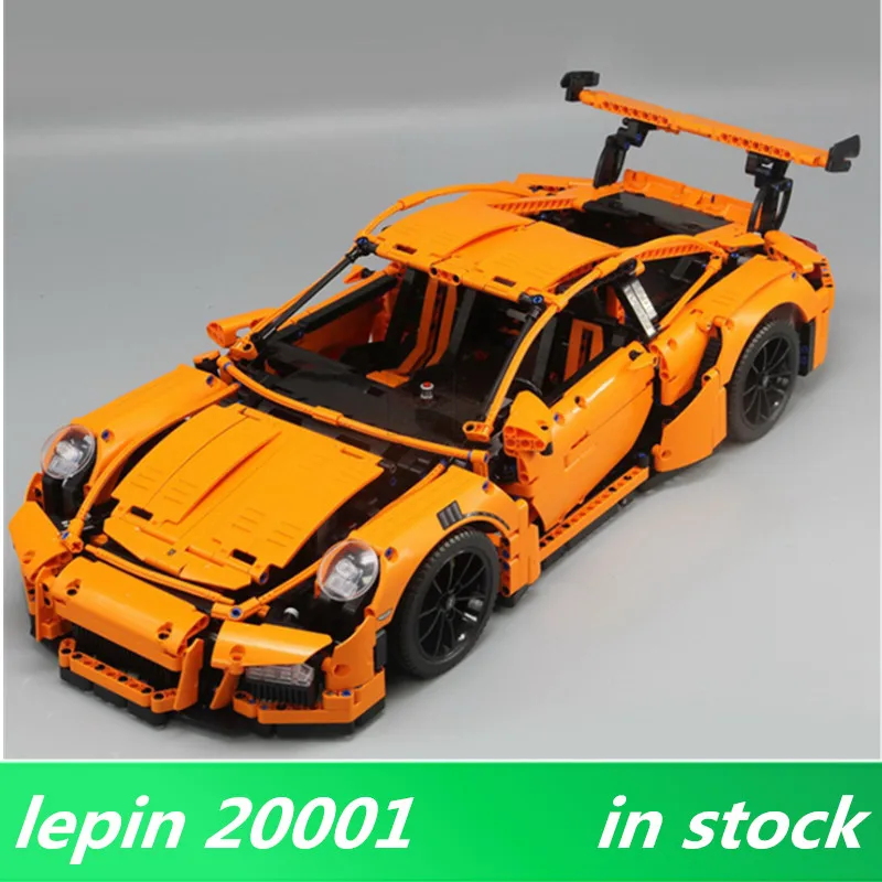 

LEPIN 20001 LEPIN Technic Series Race Car Model 20001B Building Kit Blocks Bricks set 42056 Educational MOC DIY Gifts