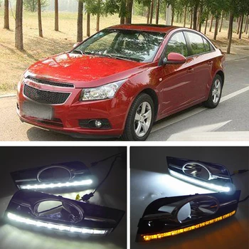 CAPQX 1 Pair For Chevrolet Cruze 2009-2014 LED Daytime Running Light DRL Day Light Front Bumper Driving light Fog Lamp Cover
CAPQX 1 Pair For Chevrolet Cruze 2009-2014 LED Daytime Running Light DRL Day Light Front Bumper Driving light Fog Lamp Cover