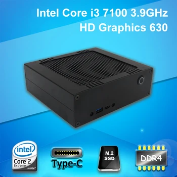 ICELEMNON 3.9GHz Defeat i7 7500U 5557U Wolferdtech Mini PC with i3 7100 CPU DDR4 RAM