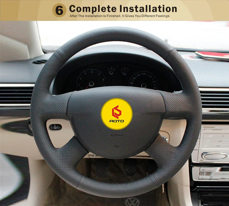 steering wheel cover for Volkswagen VW Passat B6