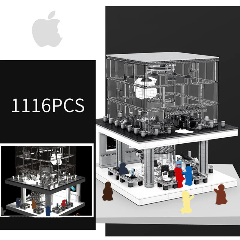 Creator City LED Version Street View Apple Store Building Blocks Sets Bricks Classic Phone Kids Toys Gifts
Creator City LED Version Street View Apple Store Building Blocks Sets Bricks Classic Phone Kids Toys Gifts