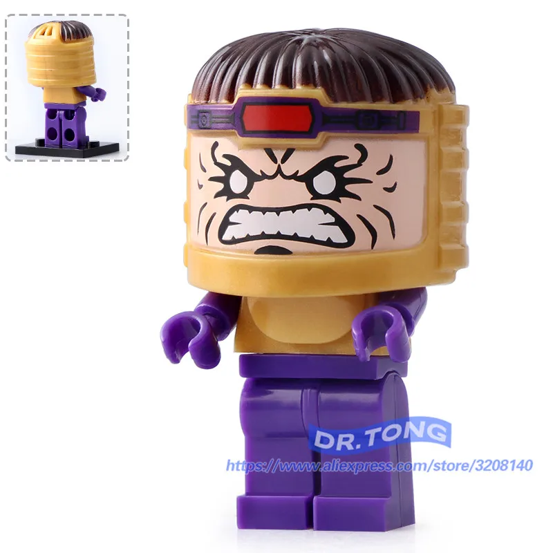 DR.TONG Single Sale WM287 Modok George Tarleton Marvel Super Heroes from Hulk Lab Smash Bricks Model Building Blocks Toys
DR.TONG Single Sale WM287 Modok George Tarleton Marvel Super Heroes from Hulk Lab Smash Bricks Model Building Blocks Toys