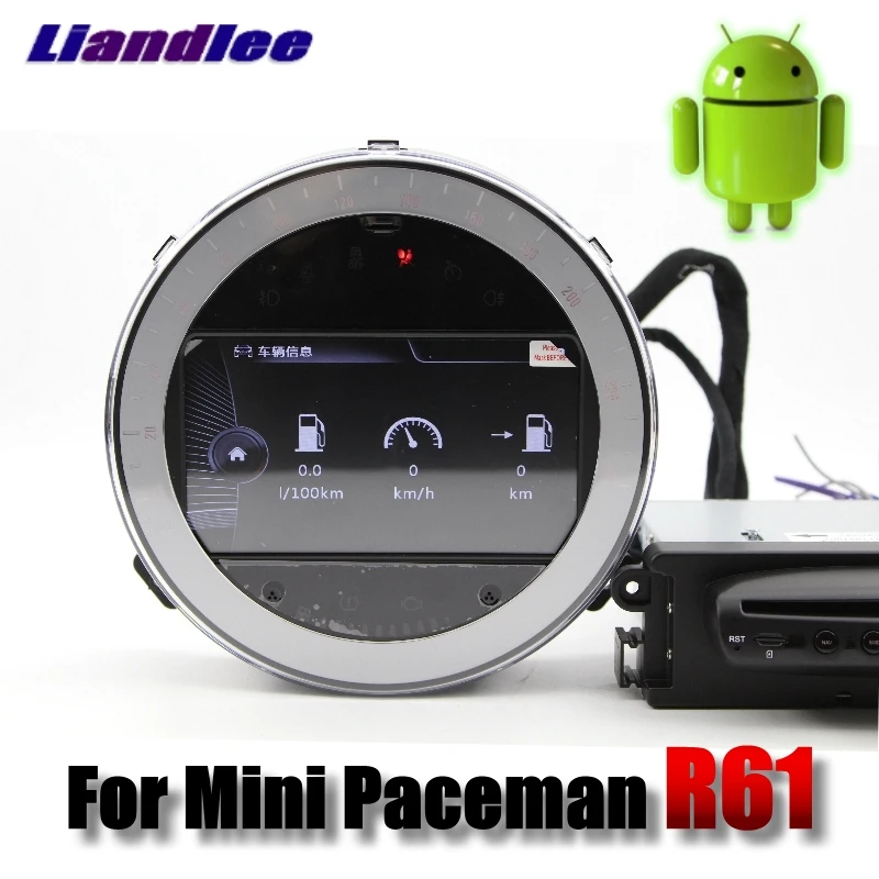 For Mini Paceman R61 2013~2016 Liandlee Android system Car Multimedia Player NAVI DVD Car Radio Stereo GPS Map Navigation 9