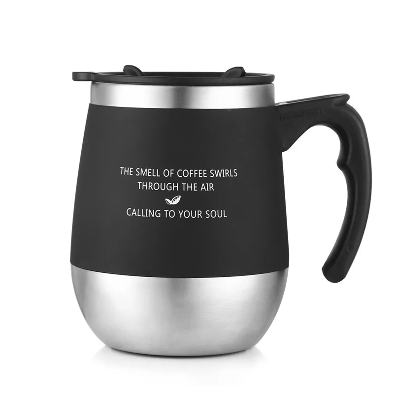 Stainless Steel Hand Coffee Mugs Thermos Insulation Water Bottle Drinkware Travel Mug for Office 450ml
Stainless Steel Hand Coffee Mugs Thermos Insulation Water Bottle Drinkware Travel Mug for Office 450ml