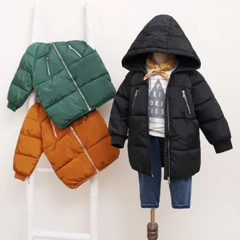 Girls Winter Jackets Boys SimpleStyle Girl Fashion Outerwear Baby Girls Clothes Hooded Jacket for Girls Cotton Parkas
Girls Winter Jackets Boys SimpleStyle Girl Fashion Outerwear Baby Girls Clothes Hooded Jacket for Girls Cotton Parkas