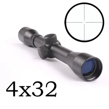 4 x 32 Hunting Spotting Rifle Scope with Mil Dot Reticle Lens Cover hunting gunsight
4 x 32 Hunting Spotting Rifle Scope with Mil Dot Reticle Lens Cover hunting gunsight