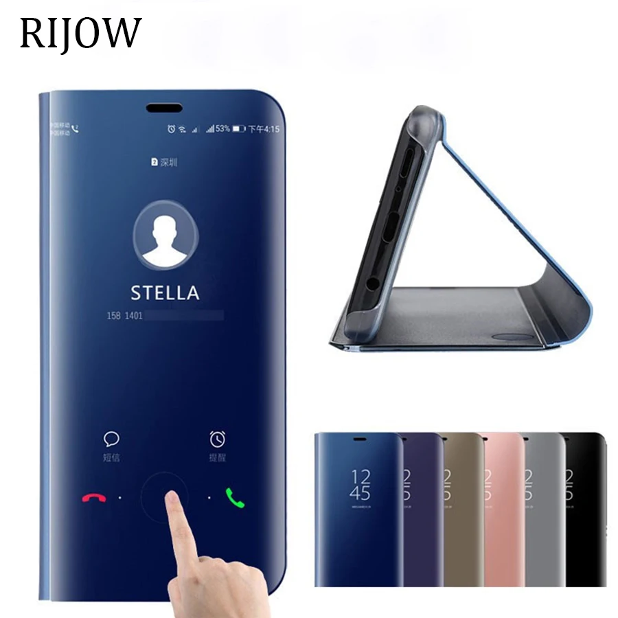 RIJOW Smart Mirror View Case For OPPO F9 Pro Leather Stand Flip Cover for OPPO A83 A1 A73 A59 A71 A37 Cases F5 F1S Find X
RIJOW Smart Mirror View Case For OPPO F9 Pro Leather Stand Flip Cover for OPPO A83 A1 A73 A59 A71 A37 Cases F5 F1S Find X