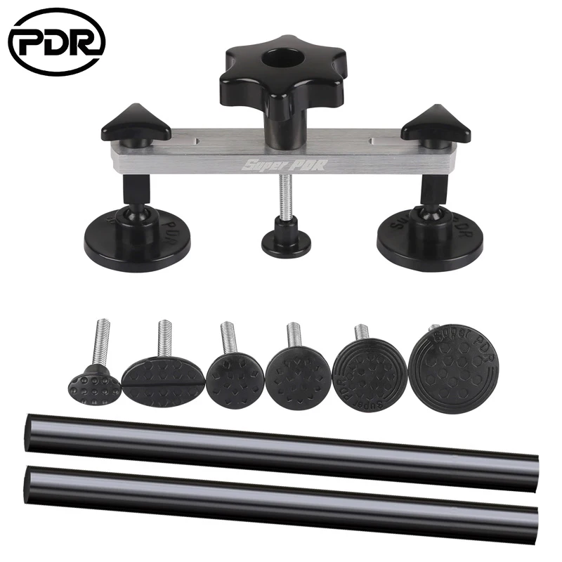 PDR Tool Kit Paintless Dent Removal Car Body Repair Kit Pulling Bridge Dent Puller Adhesive Glue Auto Repair Tool Set
PDR Tool Kit Paintless Dent Removal Car Body Repair Kit Pulling Bridge Dent Puller Adhesive Glue Auto Repair Tool Set