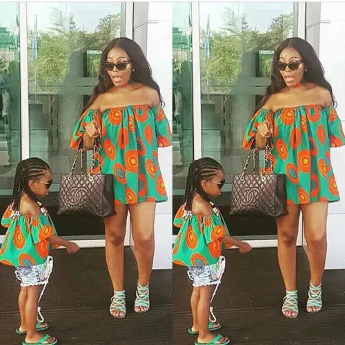 Mother and Daughter Parent-child Summer Clothes Girl Tops Family Matching Outfit Off Shoulder Fashion Cool Comfortable Tops 2019
Mother and Daughter Parent-child Summer Clothes Girl Tops Family Matching Outfit Off Shoulder Fashion Cool Comfortable Tops 2019