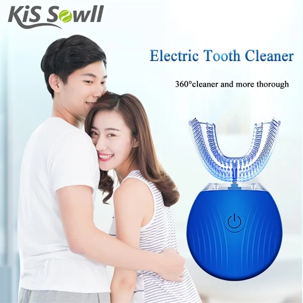 New 360 Degrees Intelligent Automatic Sonic Electric Toothbrush Wireless Rechargeable Ultrasonic U Shape Whitening Toothbrush
New 360 Degrees Intelligent Automatic Sonic Electric Toothbrush Wireless Rechargeable Ultrasonic U Shape Whitening Toothbrush