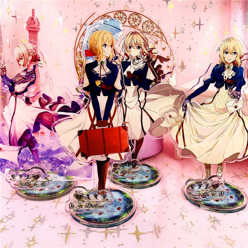 Anime Violet Evergarden Transparent Acrylic Stand Figure Desktop Decoration Collection Model Toy Cosplay Doll
Anime Violet Evergarden Transparent Acrylic Stand Figure Desktop Decoration Collection Model Toy Cosplay Doll