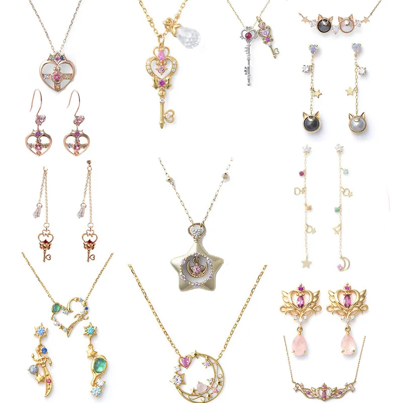 Sailor Moon 25th anniversary Space-Time Key Cosmic Heart Compact Luna Artem Star Locket wands jewelry necklace earring cosplay
Sailor Moon 25th anniversary Space-Time Key Cosmic Heart Compact Luna Artem Star Locket wands jewelry necklace earring cosplay