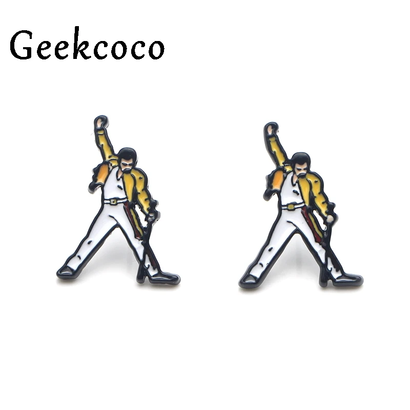 Freddie Mercury Creative minimalism cute earrings for Women Lovely Earrings Girls Earring Stud Accessories Cartoon Jewelry J0327
Freddie Mercury Creative minimalism cute earrings for Women Lovely Earrings Girls Earring Stud Accessories Cartoon Jewelry J0327