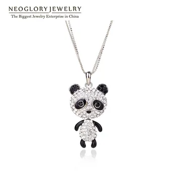 Neoglory Rhinestone Cute Long Necklaces Pendant for Women Fashion Panda Designer Animal Jewelry Gift 2020New
Neoglory Rhinestone Cute Long Necklaces Pendant for Women Fashion Panda Designer Animal Jewelry Gift 2020New