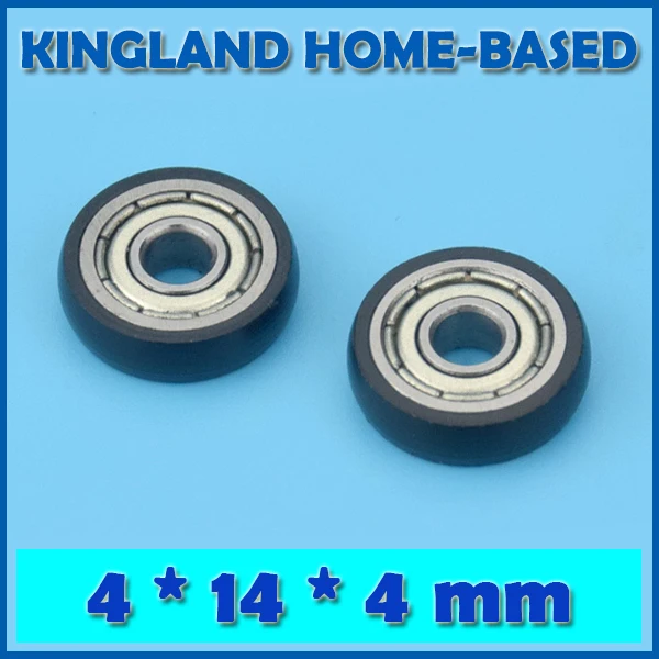 10PCS 4*14*4mm Black Rubber Sliding Wardrobe Bearings Door Rollers Bearing Inner Diameter 4mm Rustproof Corrosion Ball Bearing
10PCS 4*14*4mm Black Rubber Sliding Wardrobe Bearings Door Rollers Bearing Inner Diameter 4mm Rustproof Corrosion Ball Bearing