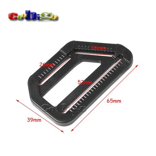 10pcs Pack 26x52mm Plastic Multi-funtion Adjustable Buckle Slider Hardware for Outdoor Backpack Strap Webbing #FLC443-B
10pcs Pack 26x52mm Plastic Multi-funtion Adjustable Buckle Slider Hardware for Outdoor Backpack Strap Webbing #FLC443-B