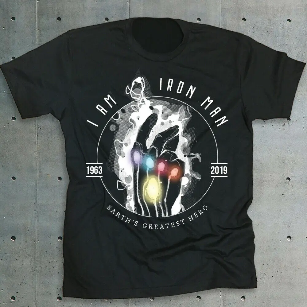 2019 Fashion Iron Man Sapping Fingers T-Shirt I Love You 3000 Endgame Tee Tony Stark Unisex Tee
2019 Fashion Iron Man Sapping Fingers T-Shirt I Love You 3000 Endgame Tee Tony Stark Unisex Tee