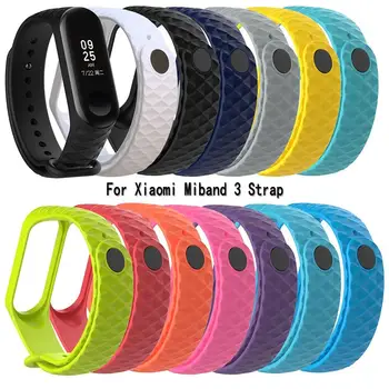 For Xiaomi Mi Band 3 TPU Colorful Strap Wristband Replacement Smart Sport Watch Wrist Band