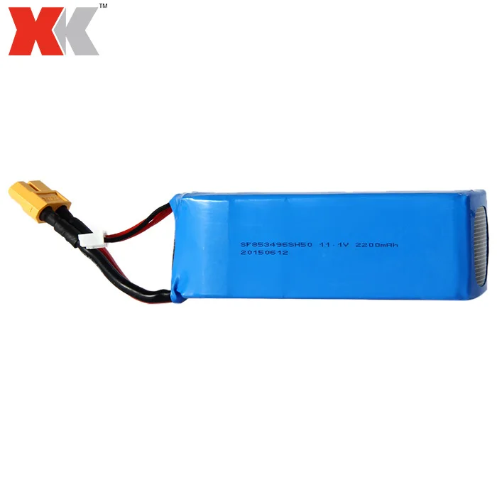 XK X350 Quadcopter Accessory 11.1V 2200mAh Battery - 015 X380 Batetry Spare Parts Free Shipping | Игрушки и хобби