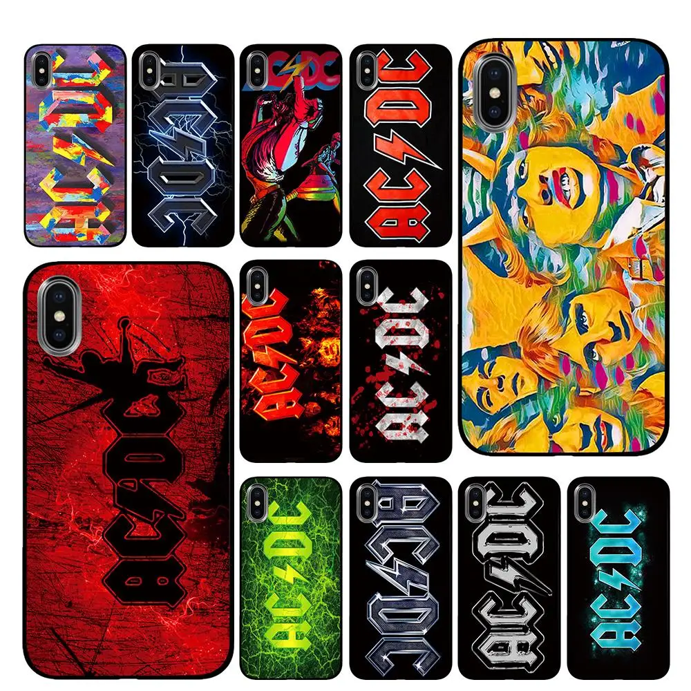 ACDC ac dc art Black TPU Luxury Cases Cover For Apple iPhone 5 5S SE 6 6s 7 8 Plus X XS Max XR
ACDC ac dc art Black TPU Luxury Cases Cover For Apple iPhone 5 5S SE 6 6s 7 8 Plus X XS Max XR