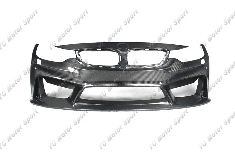 2014-2017 BMW F80 M3 F82 F83 M4 3D Design Style Front Bumper CF (1)_
