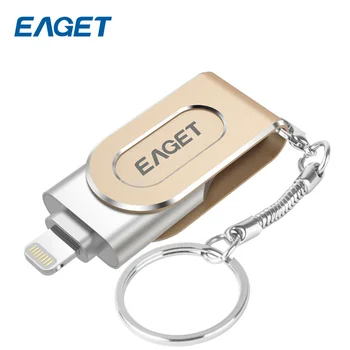 Eaget I80 USB Flash Drive 64GB/128GB OTG Pen Drive USB 3.0 Lightning MFI High Speed USB Flash Memory Stick For iPhone iPad PC
Eaget I80 USB Flash Drive 64GB/128GB OTG Pen Drive USB 3.0 Lightning MFI High Speed USB Flash Memory Stick For iPhone iPad PC