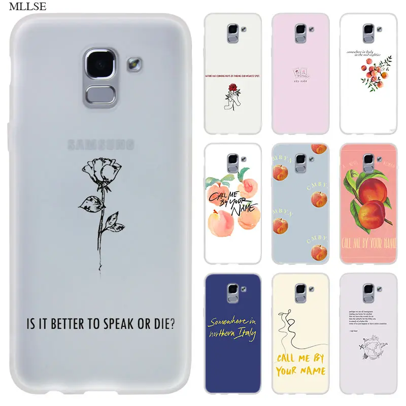 Call Me by Your Name Case for Samsung J8 J4 J6 Plus 2018 J5 J3 J7 2017 EU 2016 Prime Silicone Phone Coque Cover Fundas Capa
Call Me by Your Name Case for Samsung J8 J4 J6 Plus 2018 J5 J3 J7 2017 EU 2016 Prime Silicone Phone Coque Cover Fundas Capa