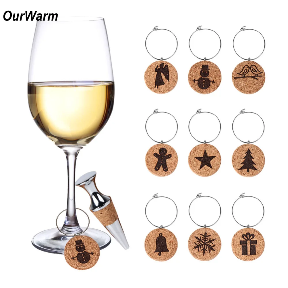 OurWarm Christmas Wine Glass Decoration Charms Party New Year Cup ring Table Decorations Xmas Pendants Metal Ring Decoration
OurWarm Christmas Wine Glass Decoration Charms Party New Year Cup ring Table Decorations Xmas Pendants Metal Ring Decoration