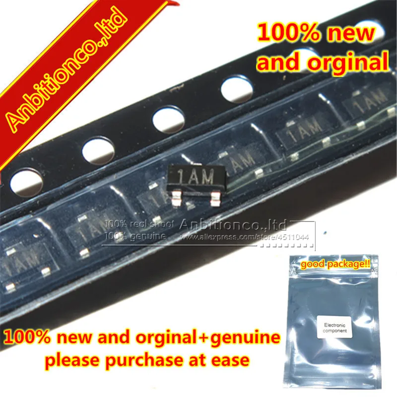 20pcs 100% new and orginal free shipping General Purpose Transistor MMBT3904LT1 1AM silk-screen in stock
20pcs 100% new and orginal free shipping General Purpose Transistor MMBT3904LT1 1AM silk-screen in stock