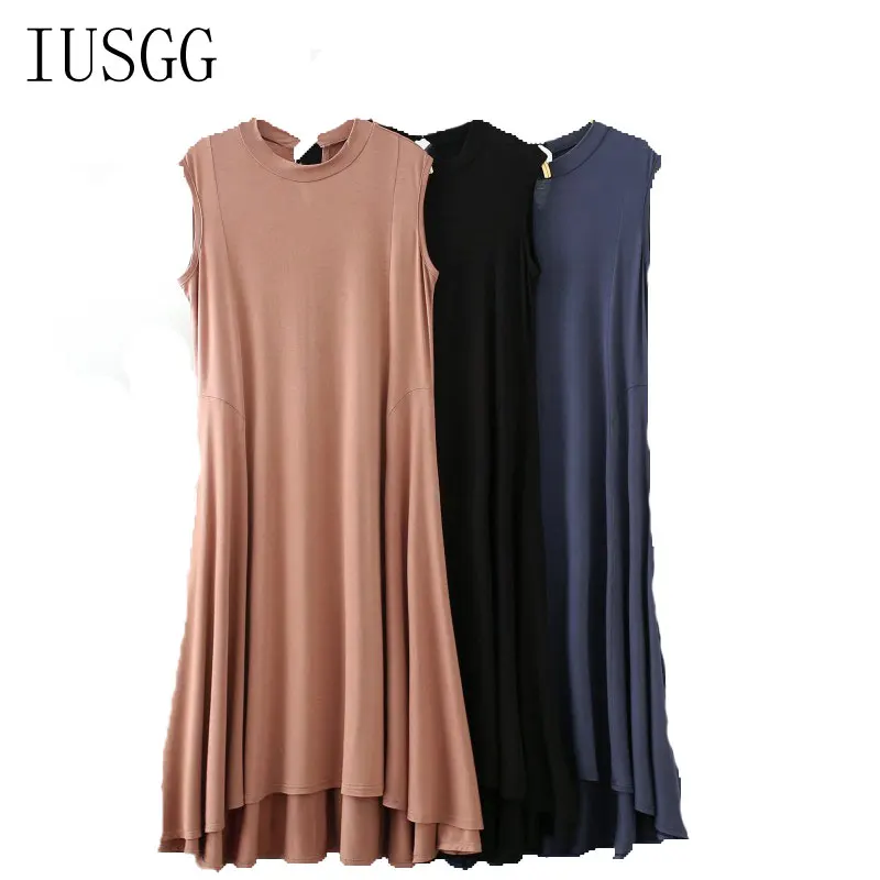Modal Soft Dress Elegant Sleeveless Dress Slim Maxi Dress High Stretch Tank Summer Thin Dress Tuxedo Short Front
Modal Soft Dress Elegant Sleeveless Dress Slim Maxi Dress High Stretch Tank Summer Thin Dress Tuxedo Short Front