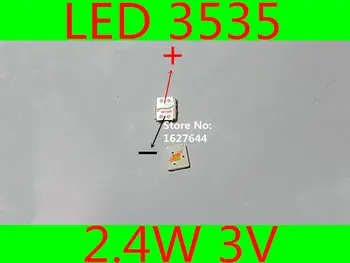 50pcs LUMENS LED 3535 LED Backlight TV Flip-Chip High Power 2.4W 3V Backlight Cool white For LED LCD TV Backlight Application
50pcs LUMENS LED 3535 LED Backlight TV Flip-Chip High Power 2.4W 3V Backlight Cool white For LED LCD TV Backlight Application