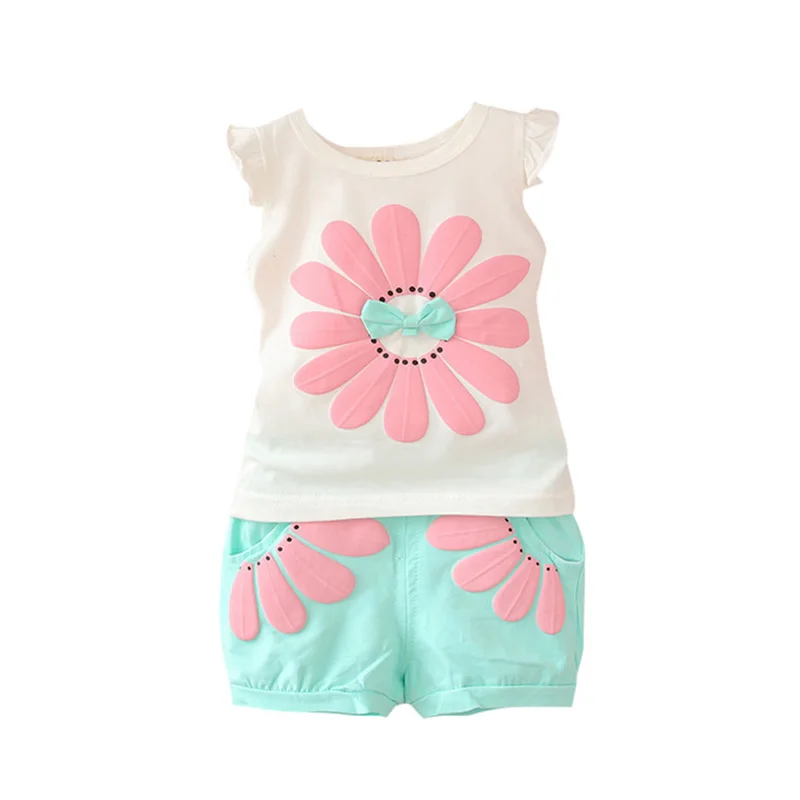 Fashion Summer Toddler Baby Girls Clothing Set Sunflower Girls Clothes Sets Kids Casual Sport Suit Set
Fashion Summer Toddler Baby Girls Clothing Set Sunflower Girls Clothes Sets Kids Casual Sport Suit Set