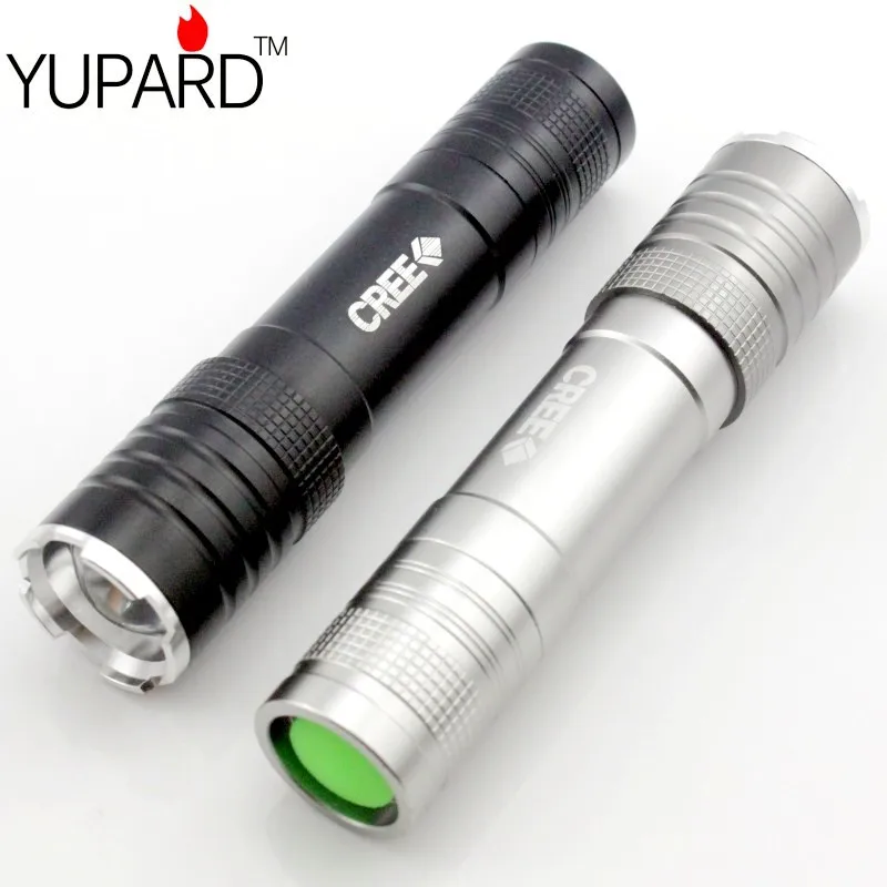 Фото YUPARD Q5 Focusable LED Flashlight Zoomable Torch 3Modes Waterproof 18650 rechargeable battery outdoor sport camping fishing | Освещение