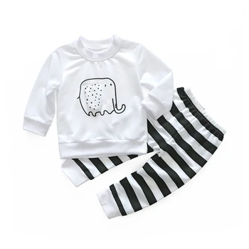 Spring infant boys girls baby clothes outfits brand cotton animal elephant suit baby clothing pajamas sports suit 2pcs sets
Spring infant boys girls baby clothes outfits brand cotton animal elephant suit baby clothing pajamas sports suit 2pcs sets
