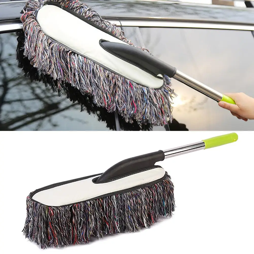 Car Clean Wash Mop Brush With Stainless Steel Grip Dust Removal Brush Cleaning Tool Clean And Maintain The Surface Of The Paint
Car Clean Wash Mop Brush With Stainless Steel Grip Dust Removal Brush Cleaning Tool Clean And Maintain The Surface Of The Paint