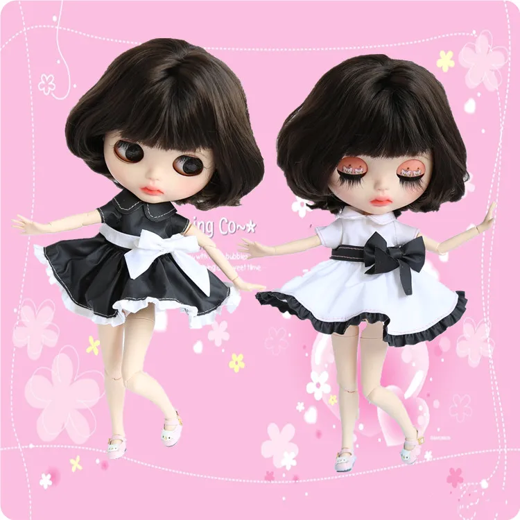 Free shipping Handmade bow dress Doll Clothes for Blyth Azone Licca blyth doll accessory Christmas Toys Gift
Free shipping Handmade bow dress Doll Clothes for Blyth Azone Licca blyth doll accessory Christmas Toys Gift