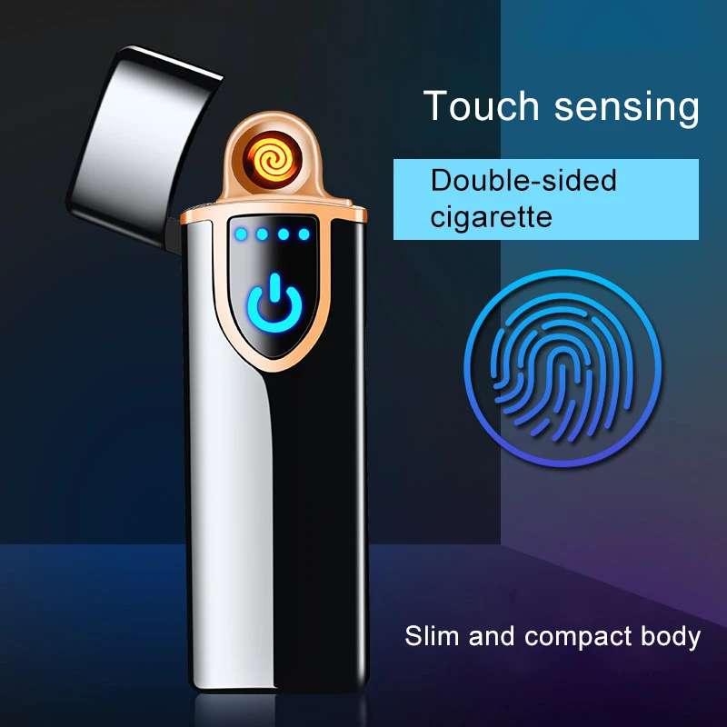 High Quailty Mini USB Electronic Tungsten Cigarette Lighter Charging Sensor Touch Screen Flameless Rechargeable Windbreak
High Quailty Mini USB Electronic Tungsten Cigarette Lighter Charging Sensor Touch Screen Flameless Rechargeable Windbreak