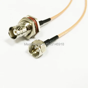 2PCS New BNC Female bulkhead Switch F Male Plug jumper cable RG316 Wholesale Fast Ship 15CM 6" Adapter
2PCS New BNC Female bulkhead Switch F Male Plug jumper cable RG316 Wholesale Fast Ship 15CM 6" Adapter