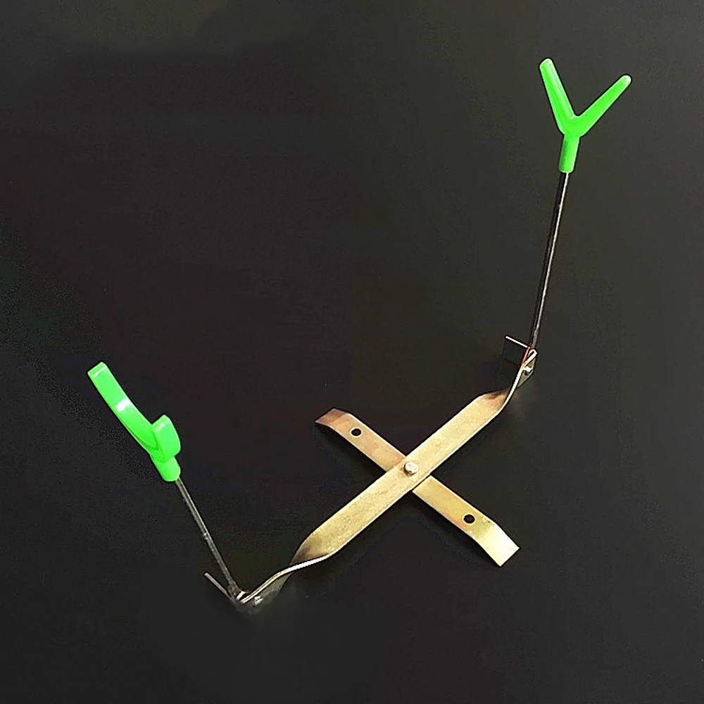 1pc Foldable Double-ended Metal Winter Fish Rod Holder Ice Fishing Rod Bracket Fishing Tackle Tool
1pc Foldable Double-ended Metal Winter Fish Rod Holder Ice Fishing Rod Bracket Fishing Tackle Tool