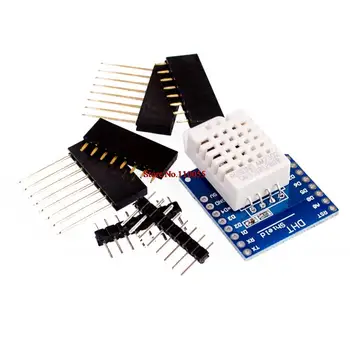 DHT Pro Shield for D1 mini DHT22 Single-bus digital temperature and humidity sensor module sensor
DHT Pro Shield for D1 mini DHT22 Single-bus digital temperature and humidity sensor module sensor